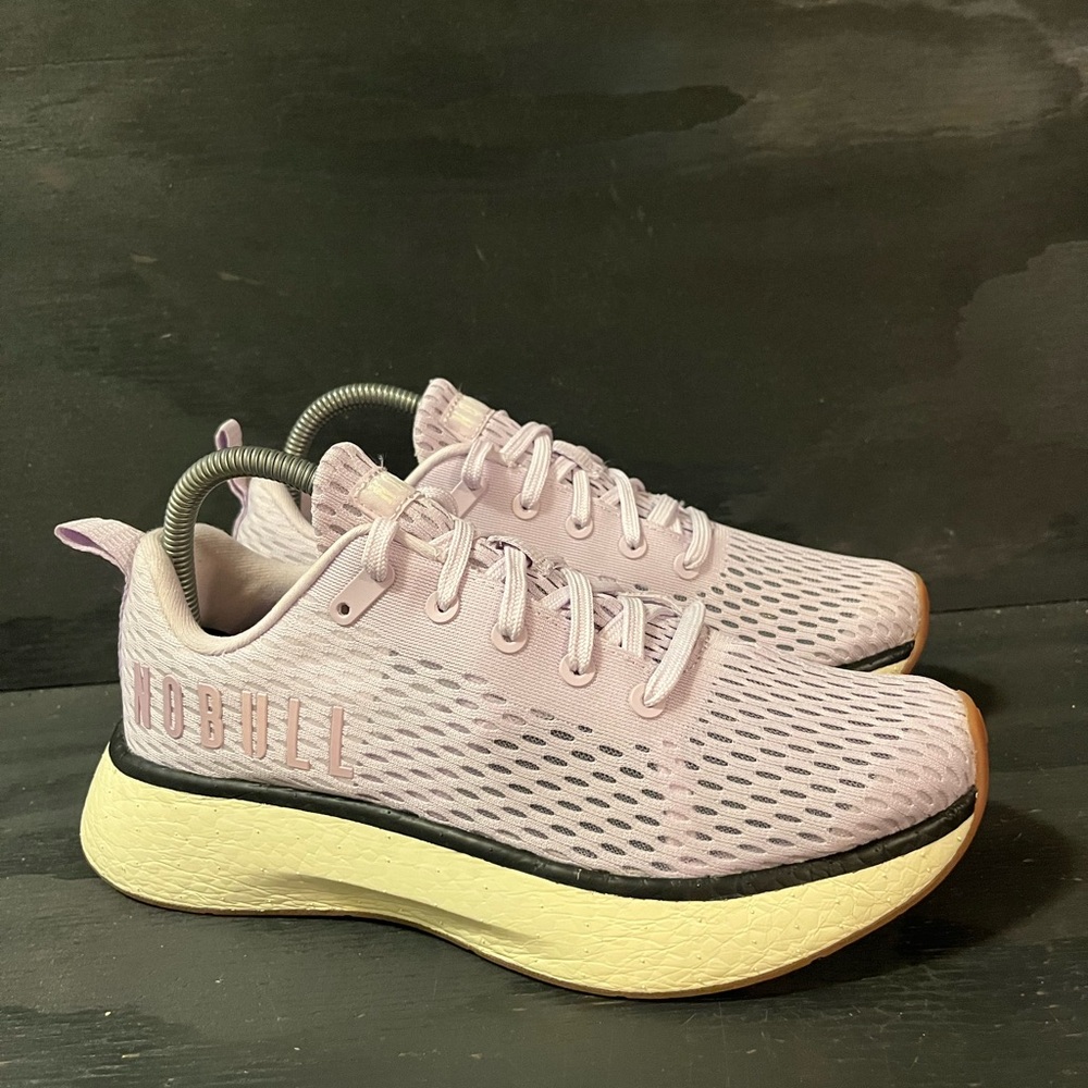 Nobull Journey Women’s Size 9 Purple Gum Bottom Running Shoes Gym Sneakers